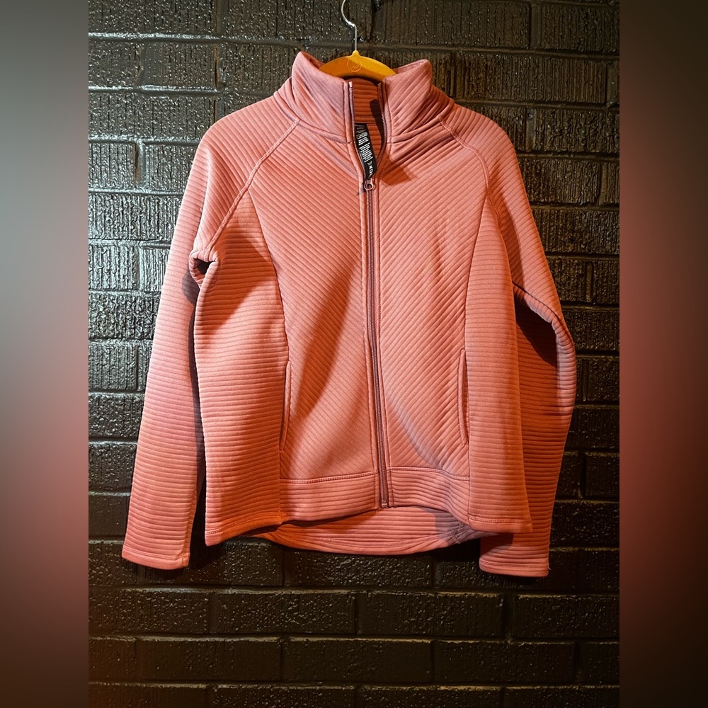 VOGO Athletica Pink Varsity Jacket